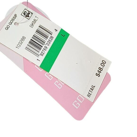 Go by Gossip Floral Molded Multicolor Bra Swim Bikini Top Size L - Picture 10 of 11